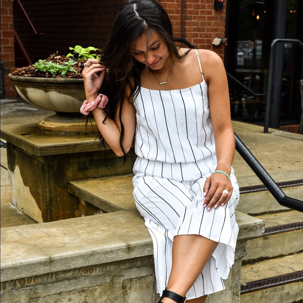 White birch jumpsuit